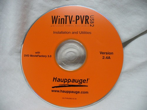 Hauppauge wintv pvr usb2 - wintv,
