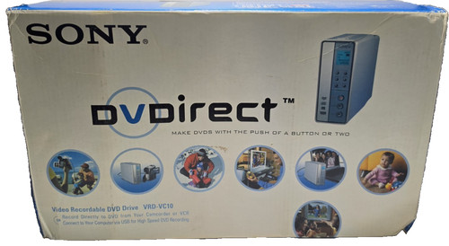 Sony dvdirect vrd vc10 - sony, ext