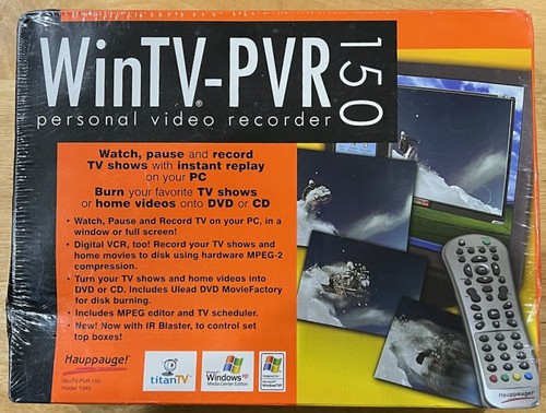 Hauppauge wintv pvr150 - hauppauge!, ~