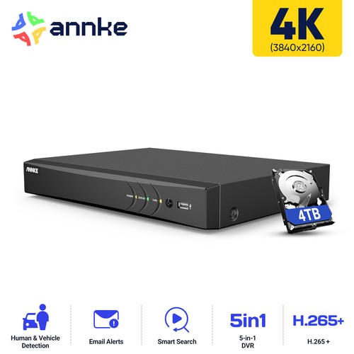 Annke 8ch 8mp 265 - annke, 4k